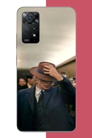 Redmi Note 11E Uyumlu J. Robert Oppenheimer Baskılı Silikon Kılıf