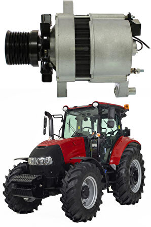 CASE NEW HOLLAND İLE UYUMLU 8 KANALLI LUCAS ALTERNATÖR