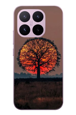 Xiaomi 17T
 Uyumlu Güneşe Denk Gelen Ağaç Baskılı Silikon Kılıf