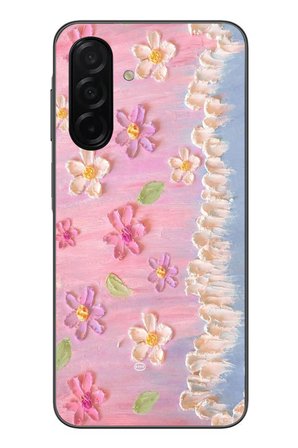Samsung Galaxy A26 Uyumlu Çiçek Dalgaları Baskılı Silikon Kılıf