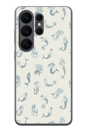 Samsung Galaxy S26 Ultra Uyumlu Deniz Kızları Baskılı Silikon Kılıf