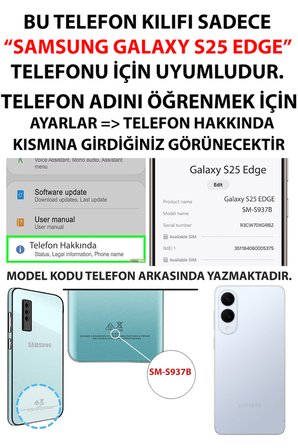 Samsung Galaxy S25 Edge Uyumlu Pembe Şemsiyeli Sahil Baskılı Silikon Kılıf