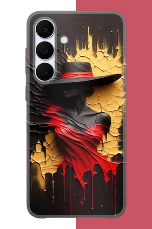 Samsung Galaxy S25 FE Uyumlu gölgedeki kadın Baskılı Silikon Kılıf