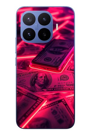 Xiaomi 17T Pro
 Uyumlu Kızıl Dolarlar Baskılı Silikon Kılıf