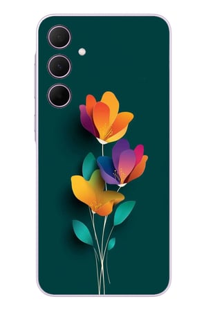 Samsung Galaxy A35 Uyumlu Modernizimin Çicekleri Baskılı Silikon Kılıf