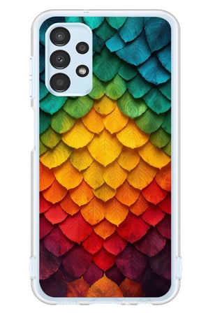 Samsung Galaxy A13 Uyumlu Efsun Renk Demeti Baskılı Silikon Kılıf