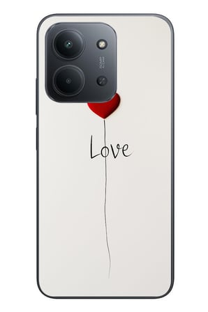 Redmi 15C Uyumlu Love Aşk Baskılı Silikon Kılıf
