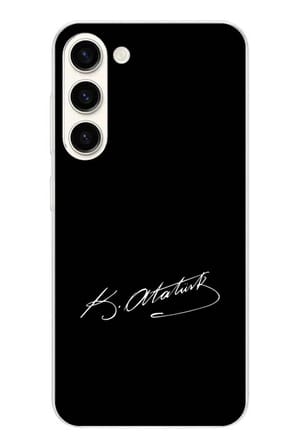 Samsung Galaxy S25 PLUS Uyumlu Atanın İzi İmza Baskılı Silikon Kılıf