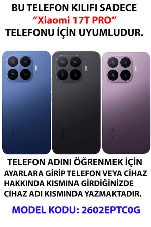 Xiaomi 17T Pro Uyumlu Mavi Çizgili ve Sarı Papatya Baskılı Silikon Kılıf