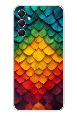 Samsung Galaxy A34 Uyumlu Efsun Renk Demeti Baskılı Silikon Kılıf