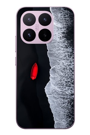 Xiaomi 17T
 Uyumlu Kırmızı Tekne Yalnız Baskılı Silikon Kılıf