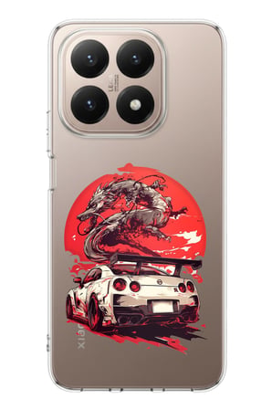 Xiaomi Mi 15T PRO Uyumlu GTR Ejderha Tasarımlı Baskılı Silikon Kılıf