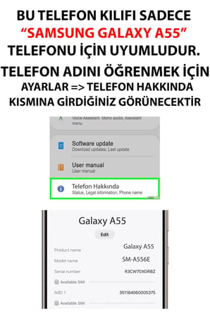 Samsung Galaxy A55 Uyumlu Çiçekli Ördek Baskılı Silikon Kılıf