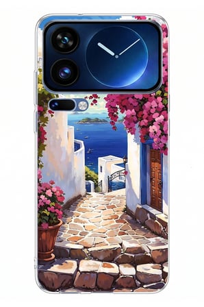 Xiaomi 17 Pro Max Uyumlu Ege'nin Kayıp Sokakları Baskılı Silikon Kılıf