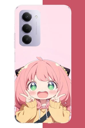 Redmi 15 4G Uyumlu kawaii küçük kız2 Baskılı Silikon Kılıf