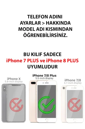 iPhone 7 PLUS-8 PLUS Uyumlu Zebra Tasarımlı Baskılı Silikon Kılıf