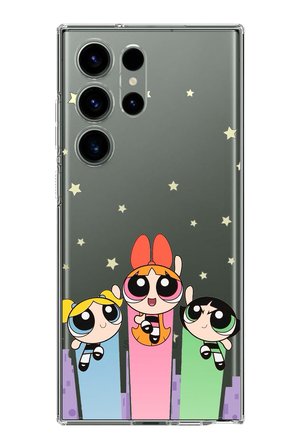Samsung Galaxy S23 ULTRA Uyumlu Powerpuff Girls Tasarımlı Baskılı Silikon Kılıf