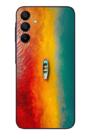 Samsung Galaxy A15 Uyumlu Rengarenk Tekne Baskılı Silikon Kılıf
