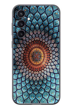 Samsung Galaxy S23 Uyumlu İran Dokuması Baskılı Silikon Kılıf