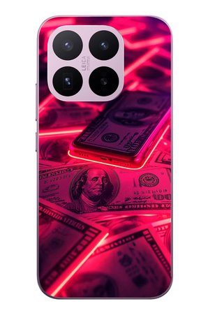 Xiaomi 17T
 Uyumlu Kızıl Dolarlar Baskılı Silikon Kılıf