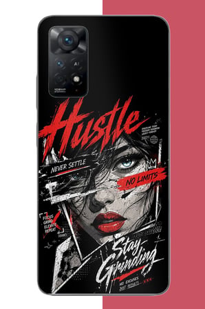 Redmi Note 11E Uyumlu Sınır Tanımayan Mücadele Baskılı Silikon Kılıf