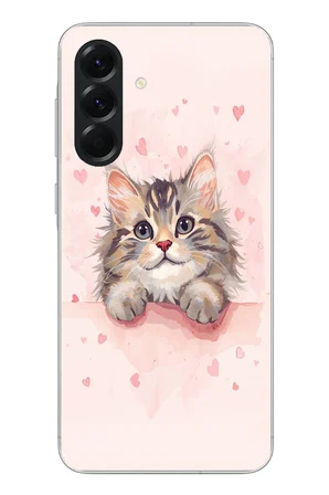 Samsung Galaxy A56 Uyumlu Benim Kedim Baskılı Silikon Kılıf