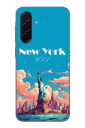 Samsung Galaxy A36 Uyumlu Özgürlük Heykeli New York Baskılı Silikon Kılıf