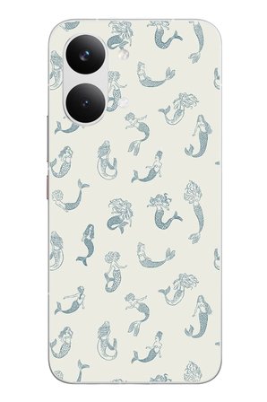 POCO X8 Pro Max Uyumlu Deniz Kızları Baskılı Silikon Kılıf