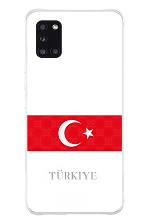 Samsung Galaxy A31 Uyumlu Türk Milli Takım Forma Baskılı Silikon Kılıf