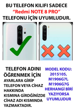 Redmi Note 8 Uyumlu Bauhaus İnci Küpeli Kız Baskılı Silikon Kılıf