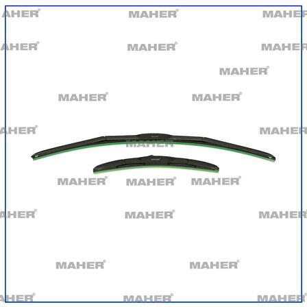 SİLECEK SÜPÜRGESİ TAKIM HYBRIT TİP COROLLA / AURIS / I-30 / SANTAFE / JAZZ TAKIM 27+14 (700MM+350MM) 11403