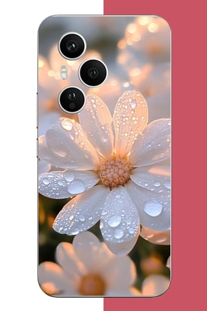 Honor 400 PRO Uyumlu Sabah Çiyi Baskılı Silikon Kılıf