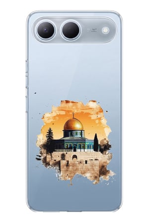 Tecno Spark 40 5G Uyumlu Mescid-i Aksa Tasarımlı Baskılı Silikon Kılıf