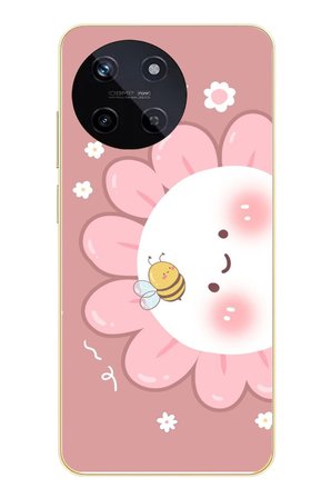 Realme 11 4G Uyumlu Papatyam Baskılı Silikon Kılıf