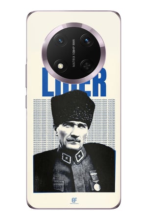 Honor Magic 7 Lite Uyumlu Atatürk Lider Baskılı Silikon Kılıf
