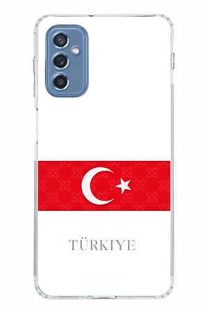 Samsung Galaxy M52 Uyumlu Türk Milli Takım Forma Baskılı Silikon Kılıf