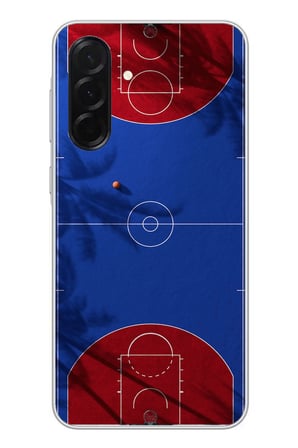 Samsung Galaxy A36 Uyumlu Basketbol Sahası Baskılı Silikon Kılıf