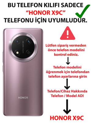 Honor X9C Uyumlu Sevimli Kediler Baskılı Silikon Kılıf
