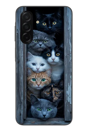 Samsung Galaxy A26 Uyumlu Yavru Kediler Baskılı Silikon Kılıf