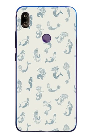 Redmi Note 7 Uyumlu Deniz Kızları Baskılı Silikon Kılıf