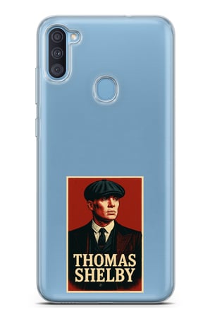 Samsung Galaxy A11-M11 Uyumlu Thomas Shelby Afiş Baskılı Silikon Kılıf
