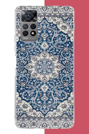 Redmi Note 12 PRO 4G Uyumlu Halı2 Baskılı Silikon Kılıf