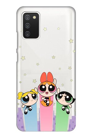 Samsung Galaxy A02S Uyumlu Powerpuff Girls Tasarımlı Baskılı Silikon Kılıf