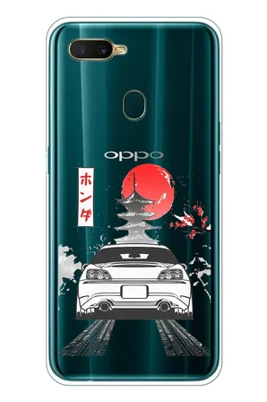 Oppo A5S-AX7-A12 Uyumlu S2000 Tasarımlı Baskılı Silikon Kılıf