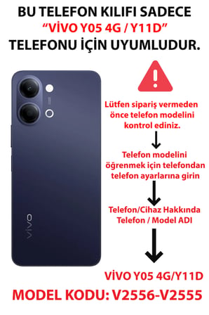 Vivo Y11D / Y05 4G Uyumlu Sevimli ve Remontik Kediler Baskılı Silikon Kılıf