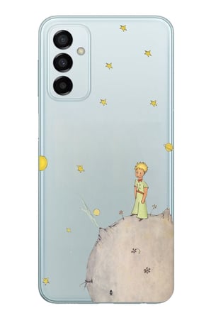 Samsung Galaxy M14 Uyumlu Küçük Prens Tasarımlı Baskılı Silikon Kılıf
