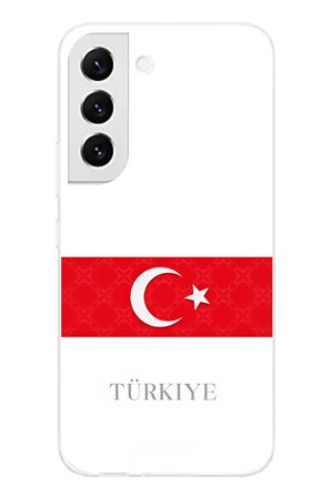 Samsung Galaxy S22 Uyumlu Türk Milli Takım Forma Baskılı Silikon Kılıf