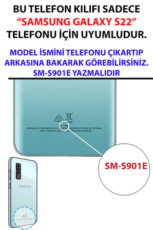 Samsung Galaxy S22 Uyumlu Türk Milli Takım Forma Baskılı Silikon Kılıf