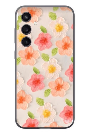 Samsung Galaxy S23 Uyumlu Güzel Papatyalar Baskılı Silikon Kılıf