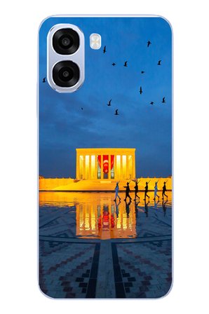 Oppo A6t - A6X Uyumlu Anıtkabir Baskılı Silikon Kılıf